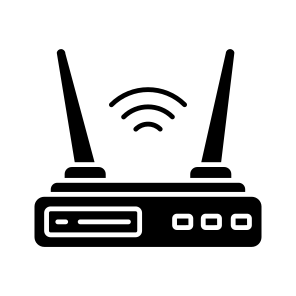 Wifi Router, Modem, Internet Device, Wireless Network, Broadband Connection, icon