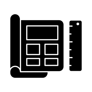 Page Layout, Graphic Designing, Art, Creativity, Paper Layout,vector icon