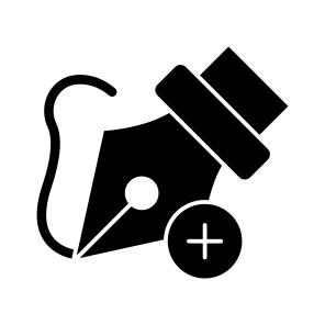 Pen Nib, Pen Tip, Graphic Design, Design Tool, Design Equipment icon