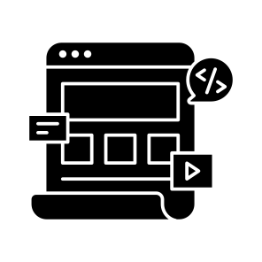 Web Design, Website Design, Web Mockup, Web Layout, Web Wireframe,vector icon