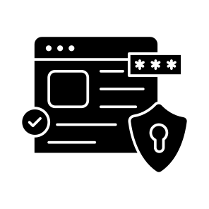 Web Security, Web Protection, Secure Website, Web Safety, Encrypted Website, icon