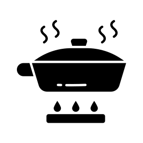 Cookpot, Cookware, Rice Cooker, Kitchenware, Kitchen Utensil icon