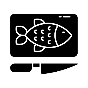 Fish, Seafood, Meal, Edible, Eatable, icon
