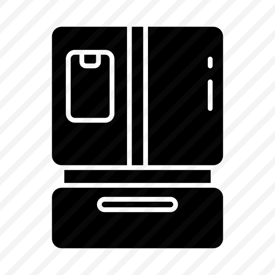 French Door Fridge, Refrigerator, Icebox, Electronic, Home Appliance preview