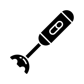 Hand Blender, Handheld Tool, Kitchenware, Kitchen Accessory, Kitchen Tool icon