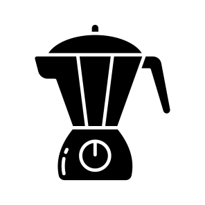 Juicer, Blender, Mixer, Kitchenware, Electronic icon