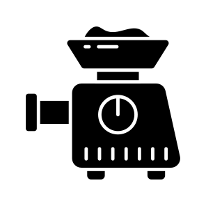 Meat Grinder, Meat Mixer, Kitchenware, Home Appliance, Mincer icon