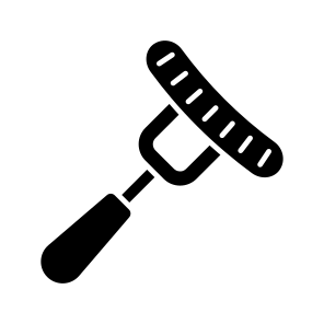 Sausage, Frankfurter, Banger, Wurst, Wiener, icon