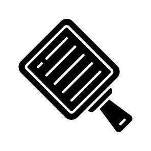 Square Pan, Griddle, Kitchenware, Utensil, Kitchen Accessory icon