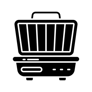 Toaster, Toast Machine, Sandwich Maker, Electronic, Kitchen Appliance icon