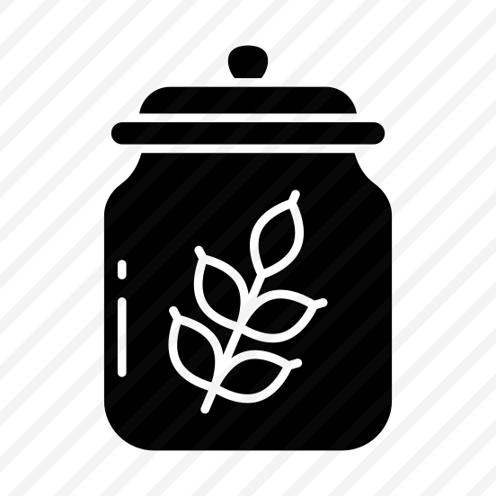 Wheat Jar, Wheat Bottle, Glass Bottle, Kitchenware, Utensil  preview