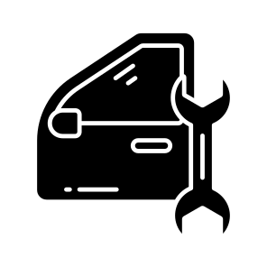 Car Door Repair, Car Maintenance, Car Service, Vehicle Maintenance, Auto Repair icon