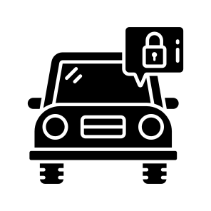 Car Insurance, Car Security, Car Protection, Car Safety, Secure Vehicle icon