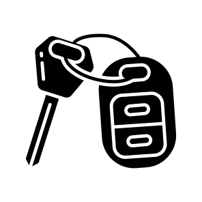 Car Key, Keyring, Key Fob, Access, Keychain icon