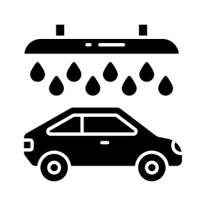 Car Wash, Car Cleaning, Auto Wash, Auto Cleaning, Vehicle Wash icon