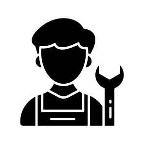 Labour, Mechanic, Worker, Handyman, Repairman, icon