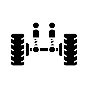Segway, Car Suspension, Car Part, Car Accessory, Wheel Balancing icon