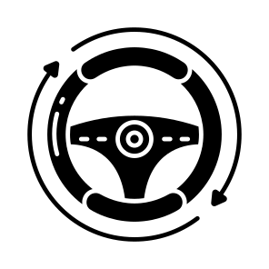 Steering, Wheel, Controller, Car Accessory, Car Equipment icon