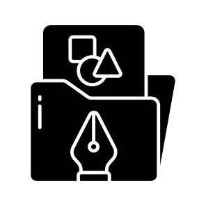 Design Folder, Document, Doc, Archive, Binder icon