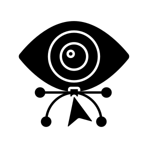 Design Monitoring, Inspection, Visualization, Vision, Design Eye icon