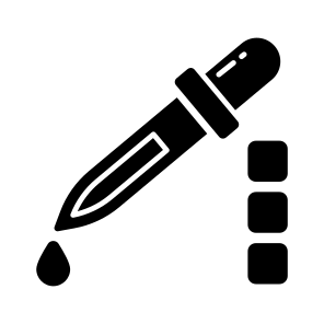 Dropper, Pipette, Color Picker, Lab Tool, Lab Equipment icon