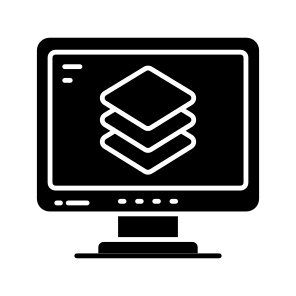 Layers, Stack, Stacked Papers, Stacked Files, Data icon