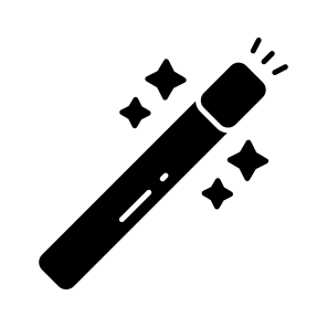 Magic Wand, Magic Stick, Magic Rod, Brightness Tool, Brightness Equipment icon