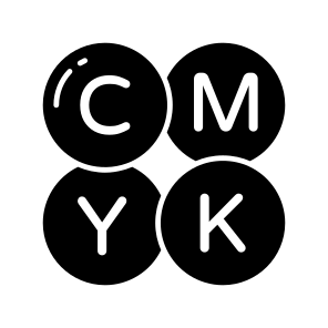 Rgb, Color Selection, Venn Diagram, Intersection, Cmyk icon