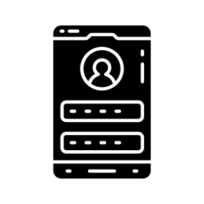 Secure Profile, Profile Login, Profile Password, Profile Passcode, Profile Security icon