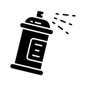 Spray Paint, Sprayer, Spray Can, Spray Bottle, Aerosol Spray, icon