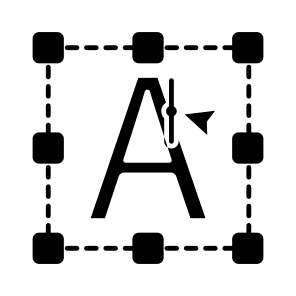 Transformation Tool, Resize Tool, Designing Tool, Graphic Tool, Illustrator Tool, icon