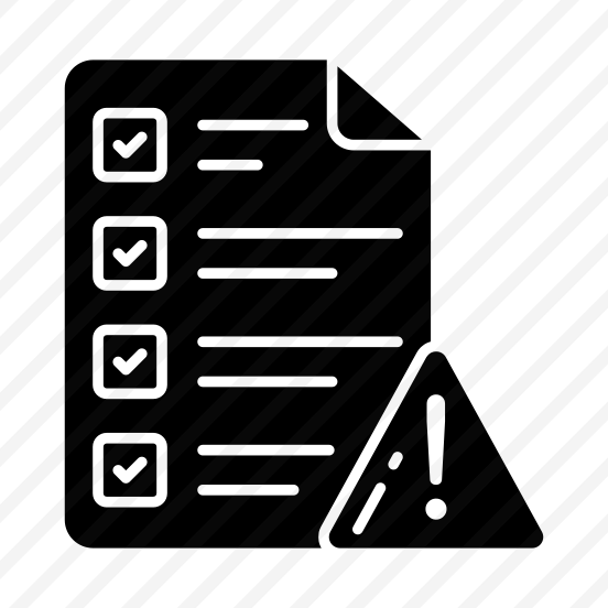 Checklist, List Error, Todo, Worksheet, Agenda preview