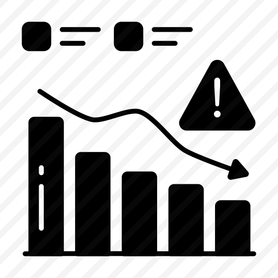 Loss Chart, Recession Graph, Data Analytics, Infographic, Statistics  preview