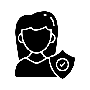 User Security, User Protection, Personal Security, Personal Protection, User Safety icon