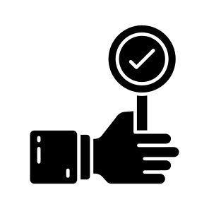 Vote Yes, Checkmark, Placard, Verified, Approved icon