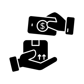Cash On Delivery, Cod, Parcel Payment, Package Payment, Logistic Payment, icon