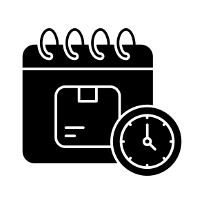Delivery Schedule, Delivery Planner, Parcels, Packages, Logistic Delivery,icons icon