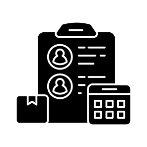 Parcel Schedule, Logistic Schedule, Delivery Schedule, Delivery Reminder icon
