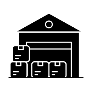 Warehouse, Storehouse, Storeroom, Depot, Depository, icon