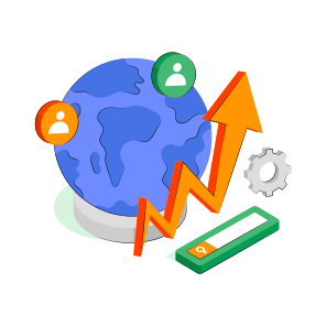 Global Analytics, Global Infographic, Global Users, Global Team, Statistics  icon