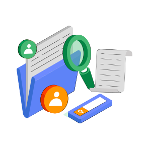 Search Folder, Search Document, Document Analysis, Archive, Search Portfolio  icon