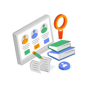 Selected Employee, Selected Person, Selected Profile, Selected Avatar, Verified Employee  icon