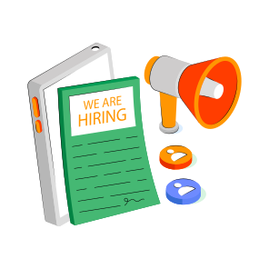 We Are Hiring, Hiring Campaign, Hiring Promotion, Hiring Announcement, Hiring Marketing  icon