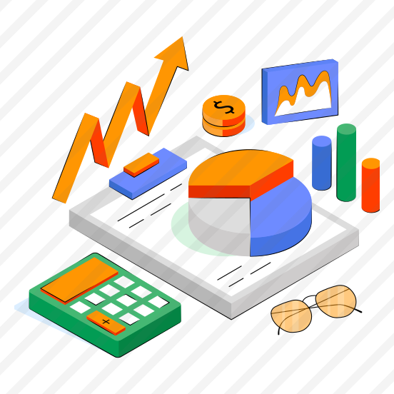 Business Calculation, Data Analytics, Infographic, Statistics, Business Data,  preview