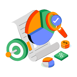 Business Report Analysis, Data Analytics, Infographic, Statistics, Business Data,  icon