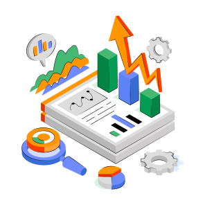Business Report, Data Analysis, Infographic, Statistics, Business Data,  icon
