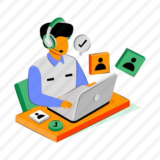 Customer Service Representative, Helpline, Hotline, Customer Service, Customer Support  preview