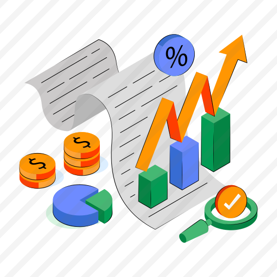 Financial Report, Data Analytics, Infographic, Statistics, Business Data,  preview