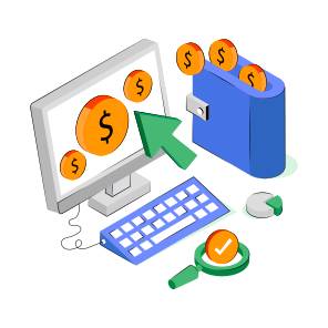 Pay Per Click, Ppc, Cpc, Cost Per Click, Digital Marketing icon