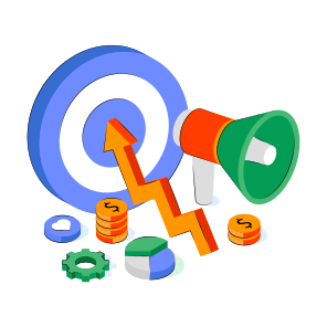 Target Marketing, Publicity, Campaign, Digital Marketing, Promotion  icon